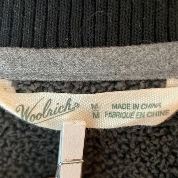 WOOLRICH Fleece Lined Vest Size Medium - Picture 10 of 10